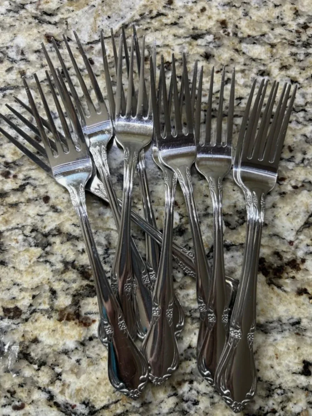 BELLAMO 18/10 STAINLESS FLATWARE SILVERWARE SET SPOONS FORKS 49 PIECES!